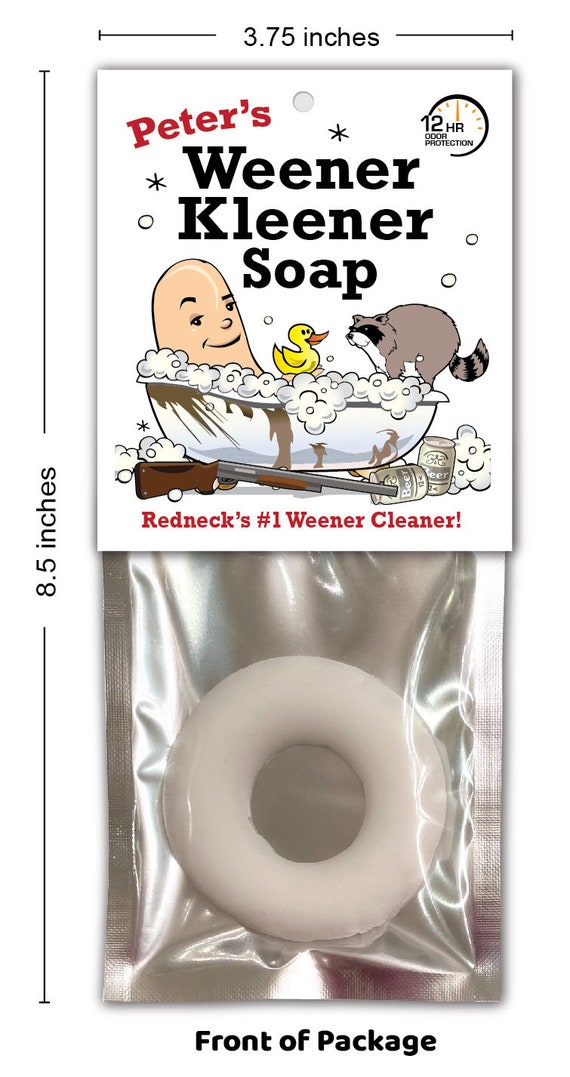The Nutty Nut Weener Cleaner Soap - Hilarious Gag Gift For Bachelor Parties & Pranksters