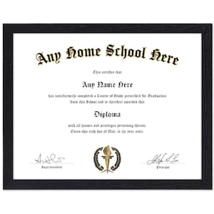 PERSONALIZED Homeschool Diploma: Digital Download - Customized Education