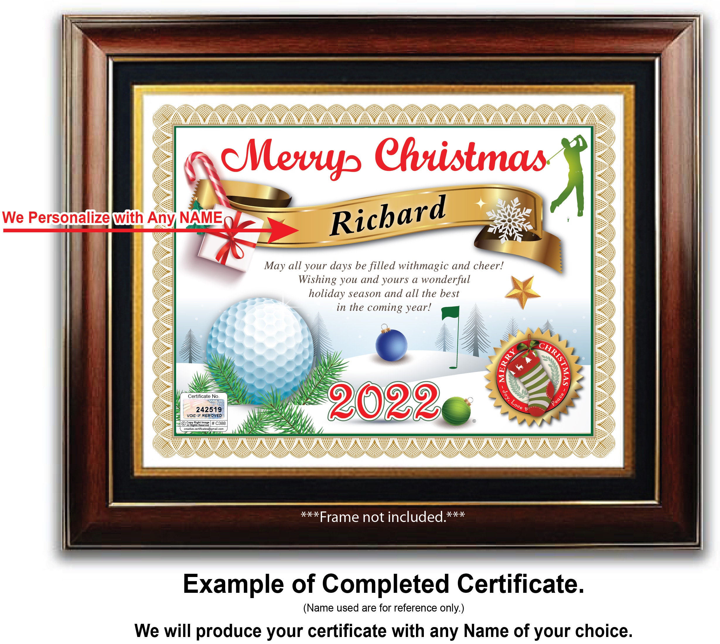 TP Golf Gift Certificates