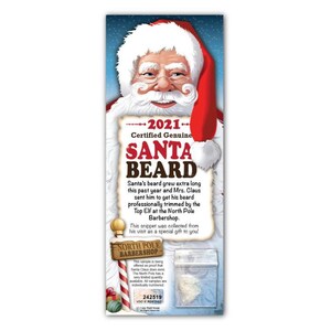 Campione di BARBA DI BABBO NATALE - Must Have Stocking Stuffer per il 2021! - Edizione limitata - North Pole Elf Funny Merry Christmas Gift Gift Card
