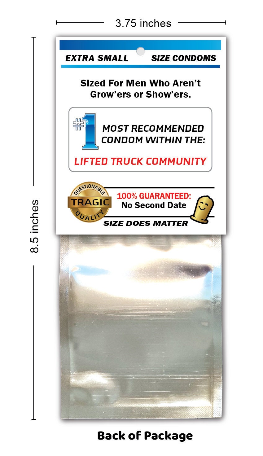 Little Ricky Condoms Lifted Truck SMALL MINI CONDOMS Car Driver Tiny Pecker Willy - Etsy Ireland