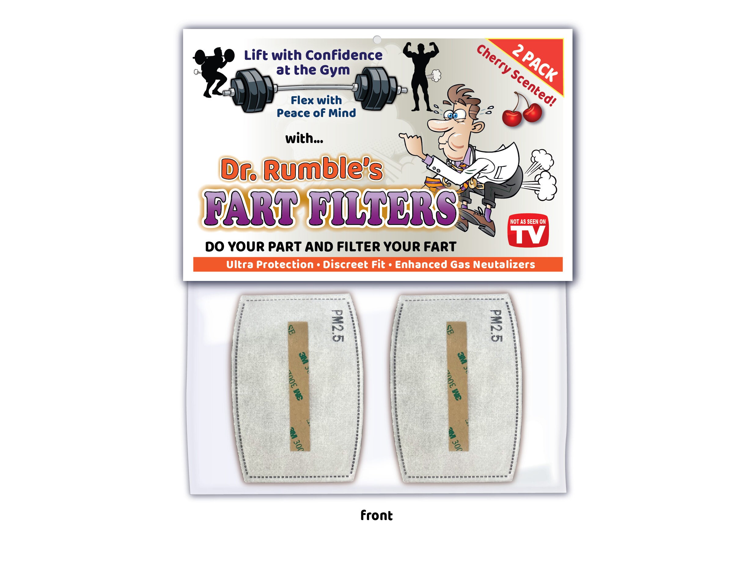 Prank Pack, Fart Filter Prank Gift Box, Wrap Your Real Present in