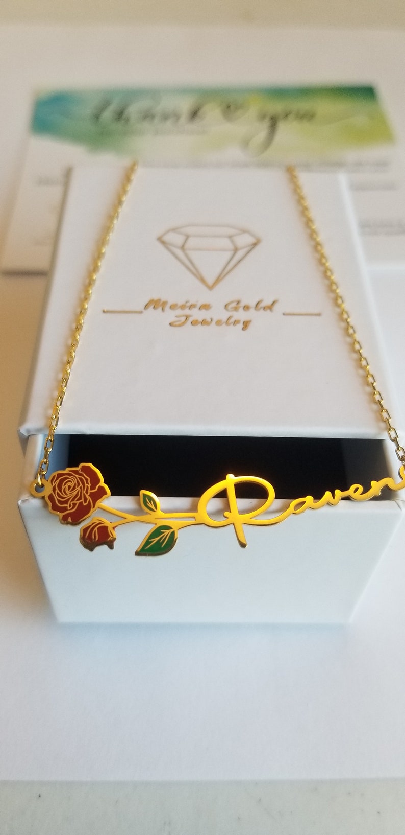 Customized birthday gifts minimalist name necklace with birth etsy