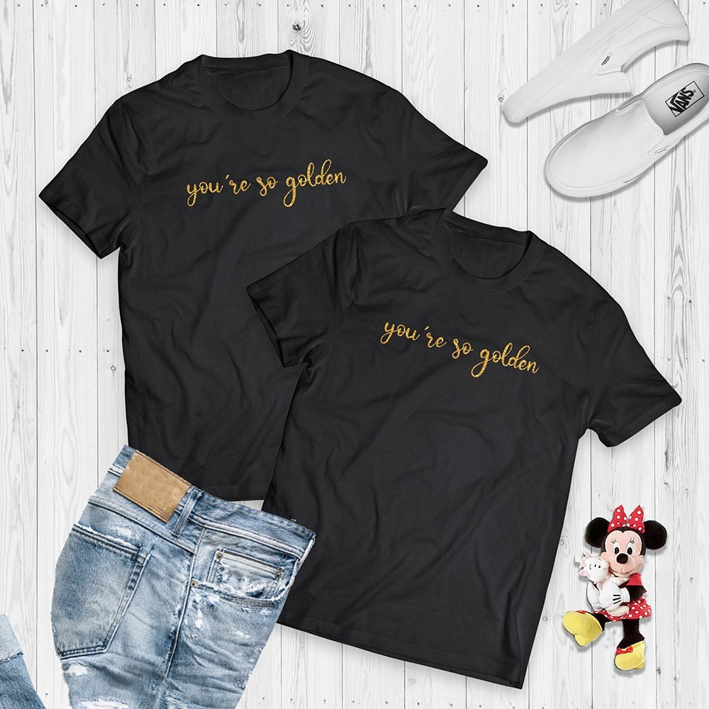 Golden Tshirt Merch - Etsy