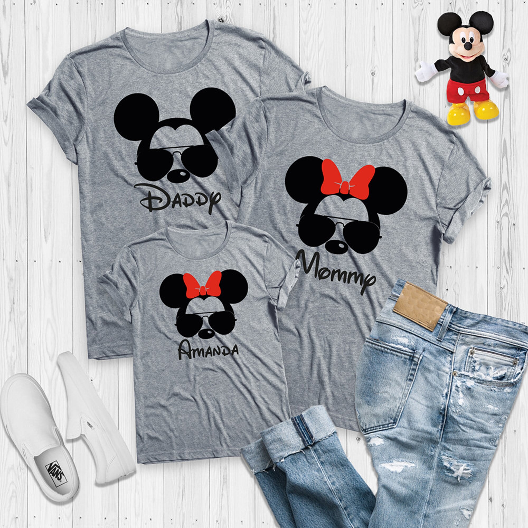 Discover Mickey Aviator Shirt, 2022 Disney Shirts, Mickey Sunglasses Shirt