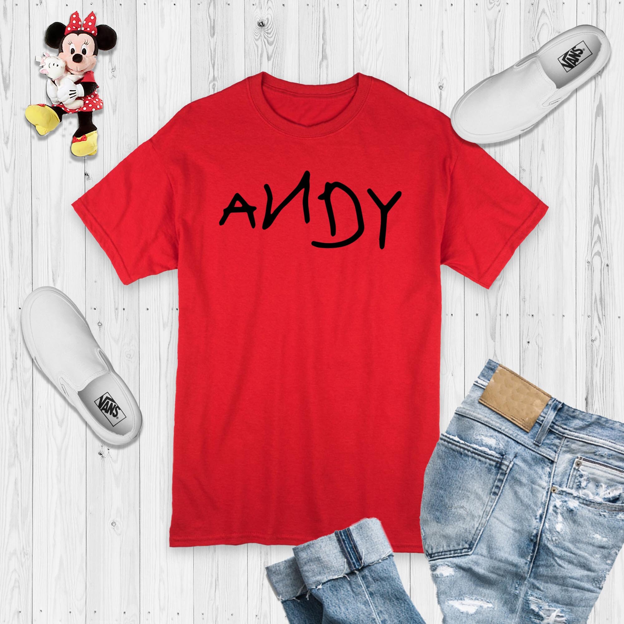 Andy Shirt Andy Toy Story Shirt Disney Family Shirts Andy Etsy