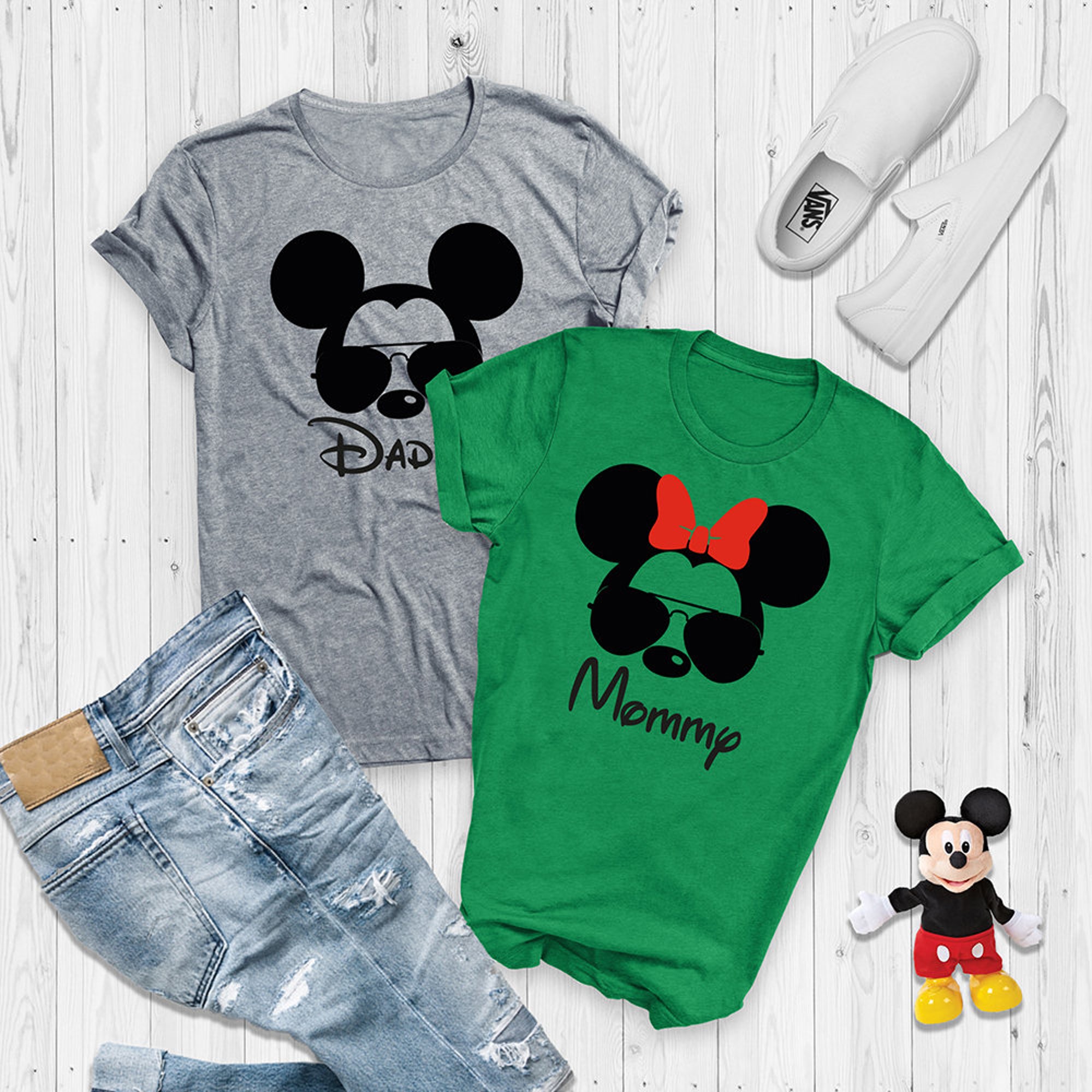 Discover Mickey Aviator Shirt, 2022 Disney Shirts, Mickey Sunglasses Shirt