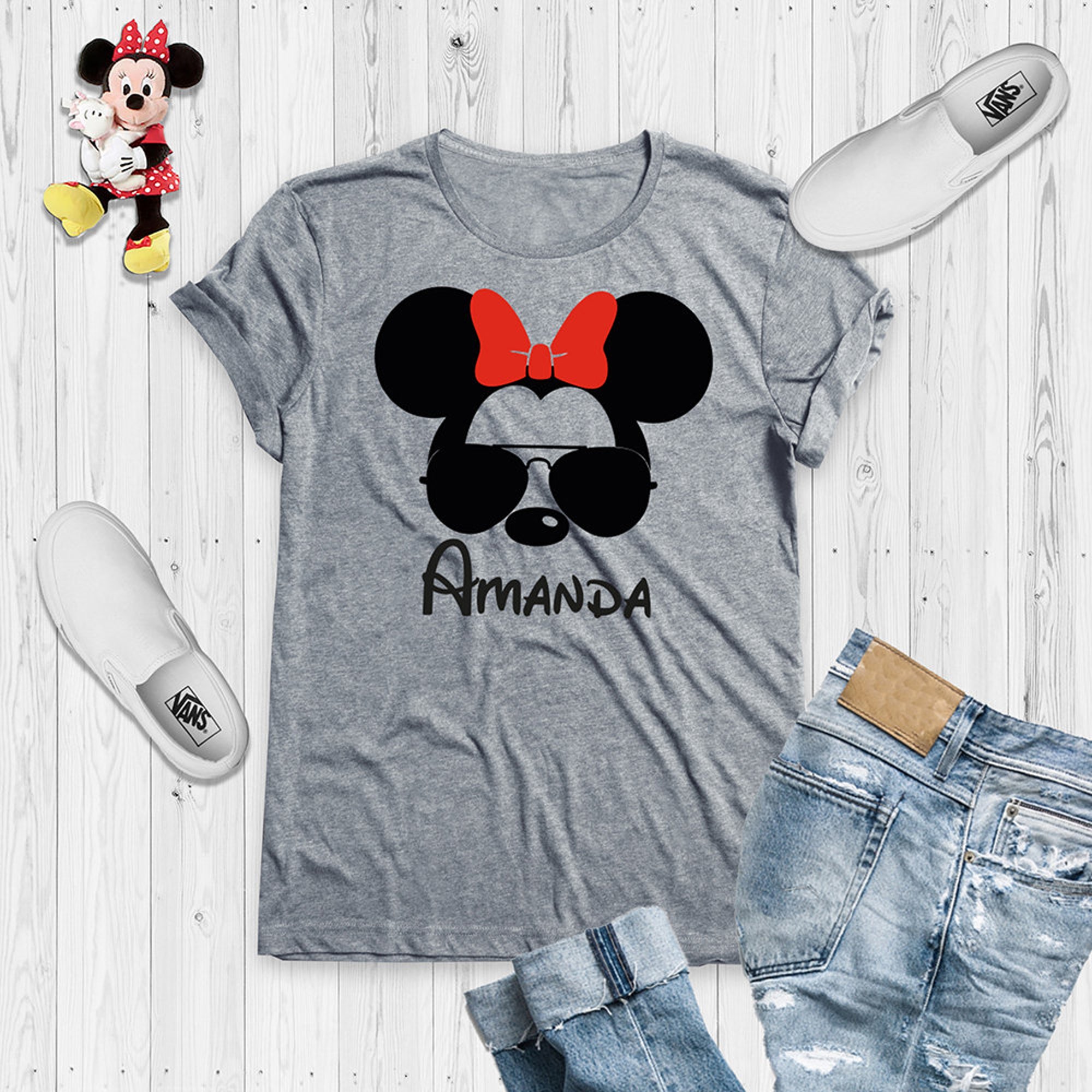 Discover Mickey Aviator Shirt, 2022 Disney Shirts, Mickey Sunglasses Shirt