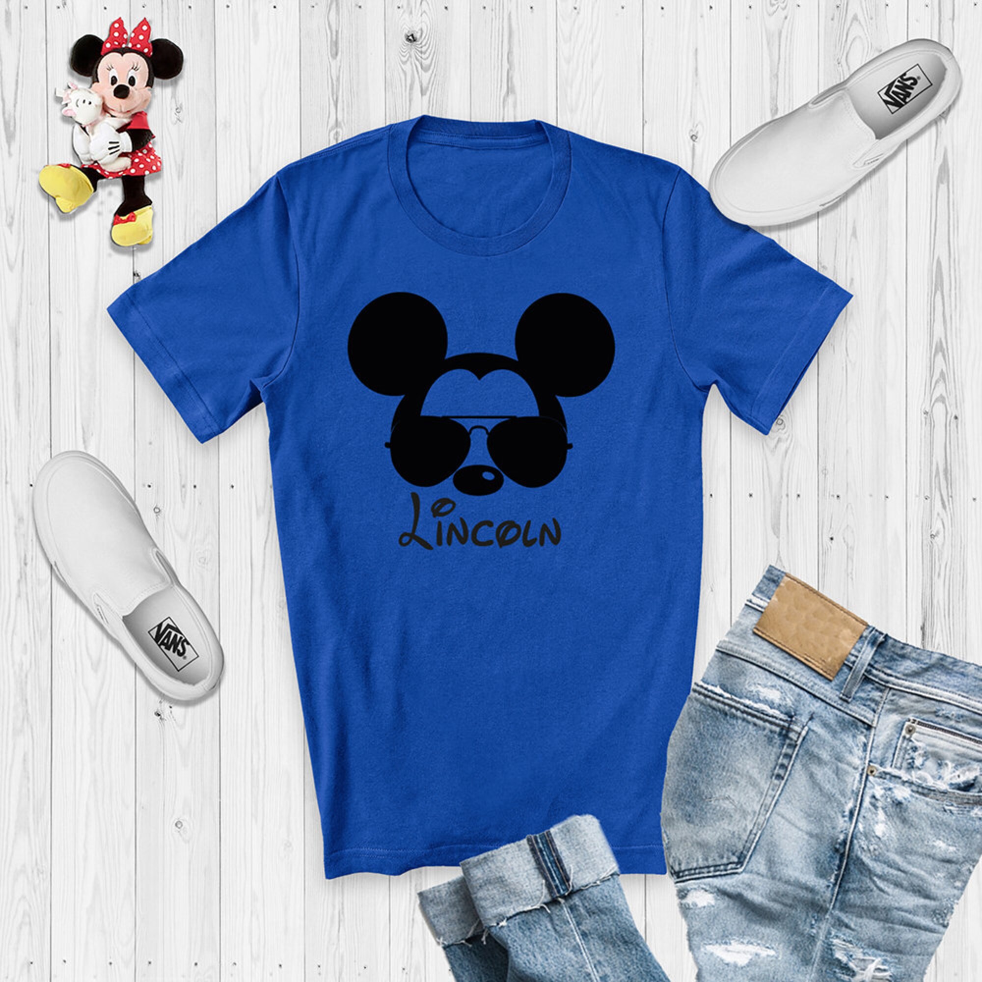 Discover Mickey Aviator Shirt, 2022 Disney Shirts, Mickey Sunglasses Shirt