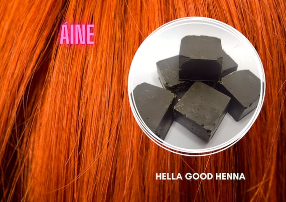 Red Henna Hair Dye Cubes – Pre-mixed Natural Hair Colour, Vegan