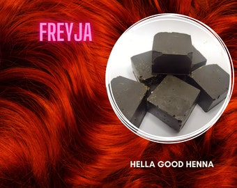 Natural and organic henna hair dye for auburn hair | Handmade to order | Vegan | Sustainable | Eco Friendly | Cruelty Free | Covers Grey