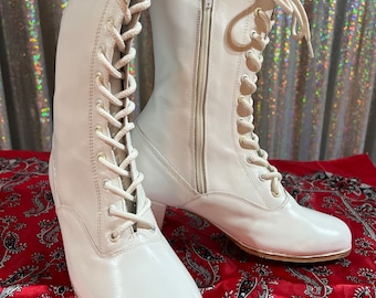 White Adult Adelita Boots