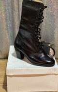 Youth Black Adelita Folklorico Boots