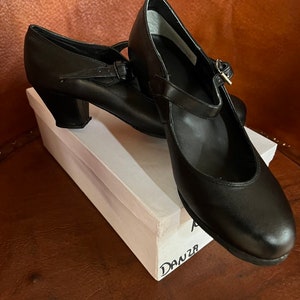 Black Folklorico Shoes (Women)