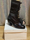Black Folklorico Adelita Boots