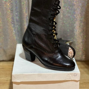Botas Folklorico Adelita Negras
