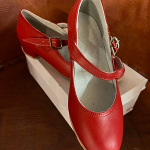 Red Folklorico Shoes