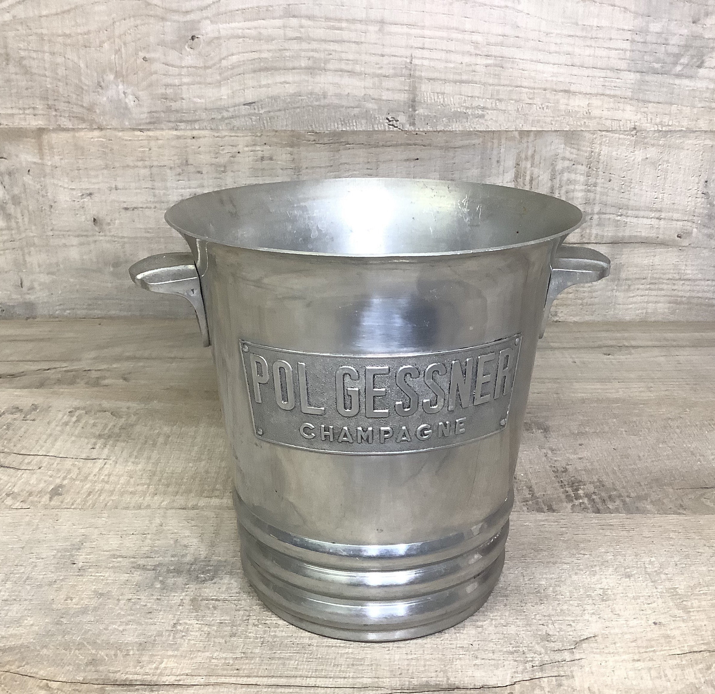 Seau à Champagne Pol Guessner/Champagne Ice Bucket From Cooler Vintage Made in France
