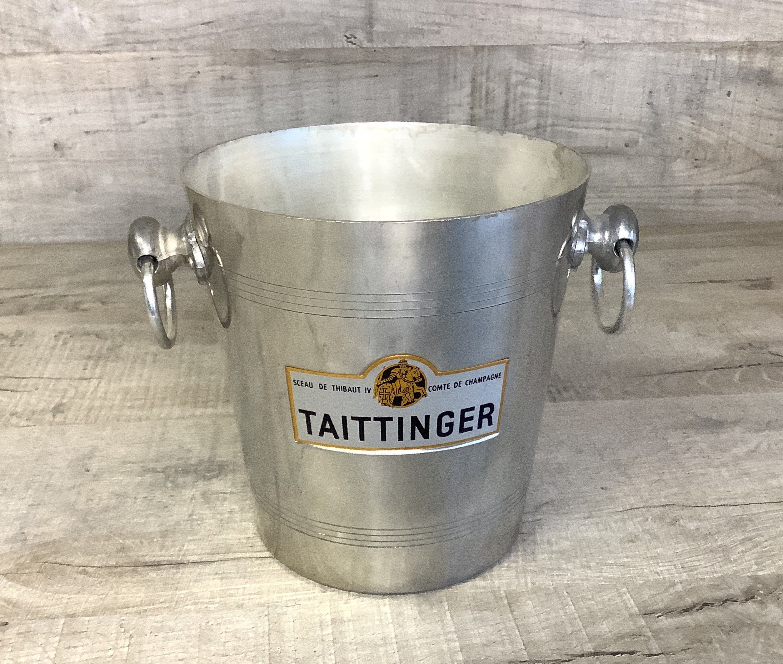 Seau à Champagne Taittinger/Ice Bucket From French Vintage Wine Champagne