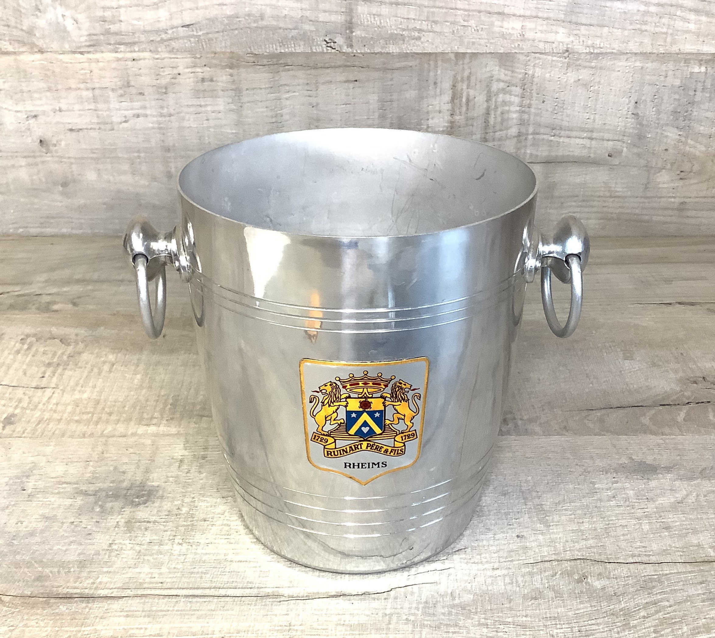Vintage Champagne Bucket RUINART / Vintage Champagne Ice Etsy