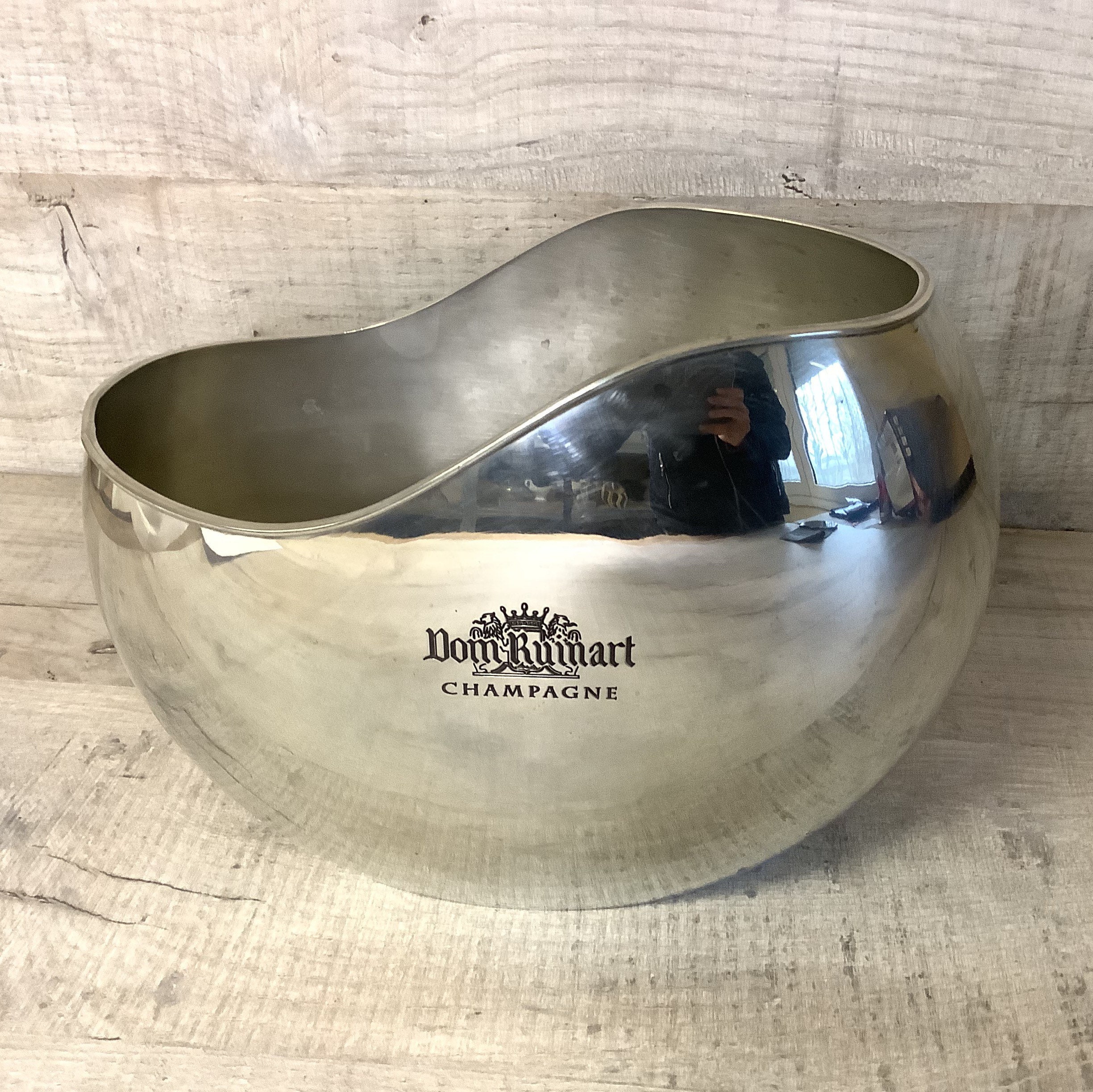 Dom Ruinart Vintage Champagne Cooler - Design By Eric Berthes For 2 Bottles Or 1 Magnum