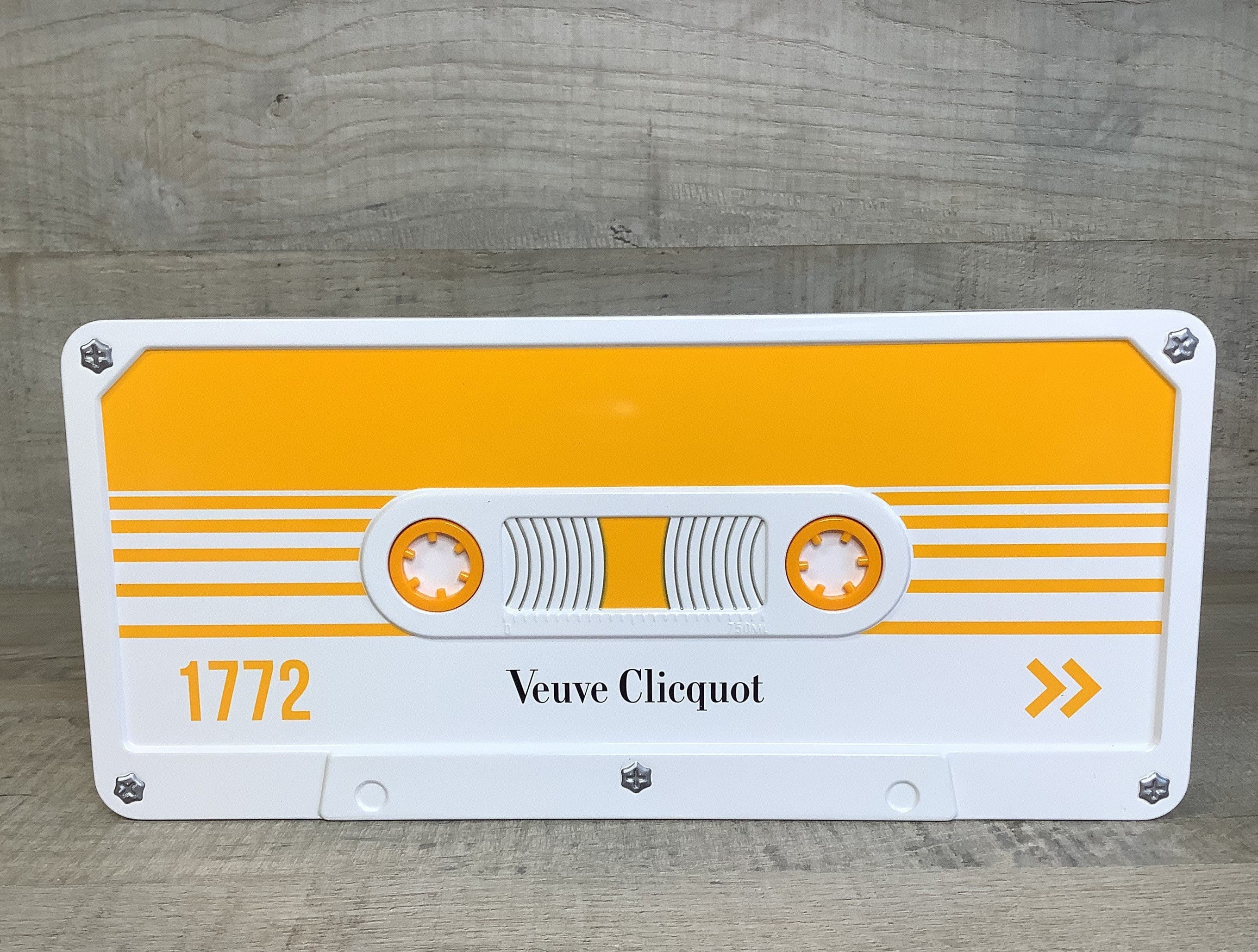 Rare Veuve Clicquot Box , K7 Vhs/Collector Champagne French Vintage