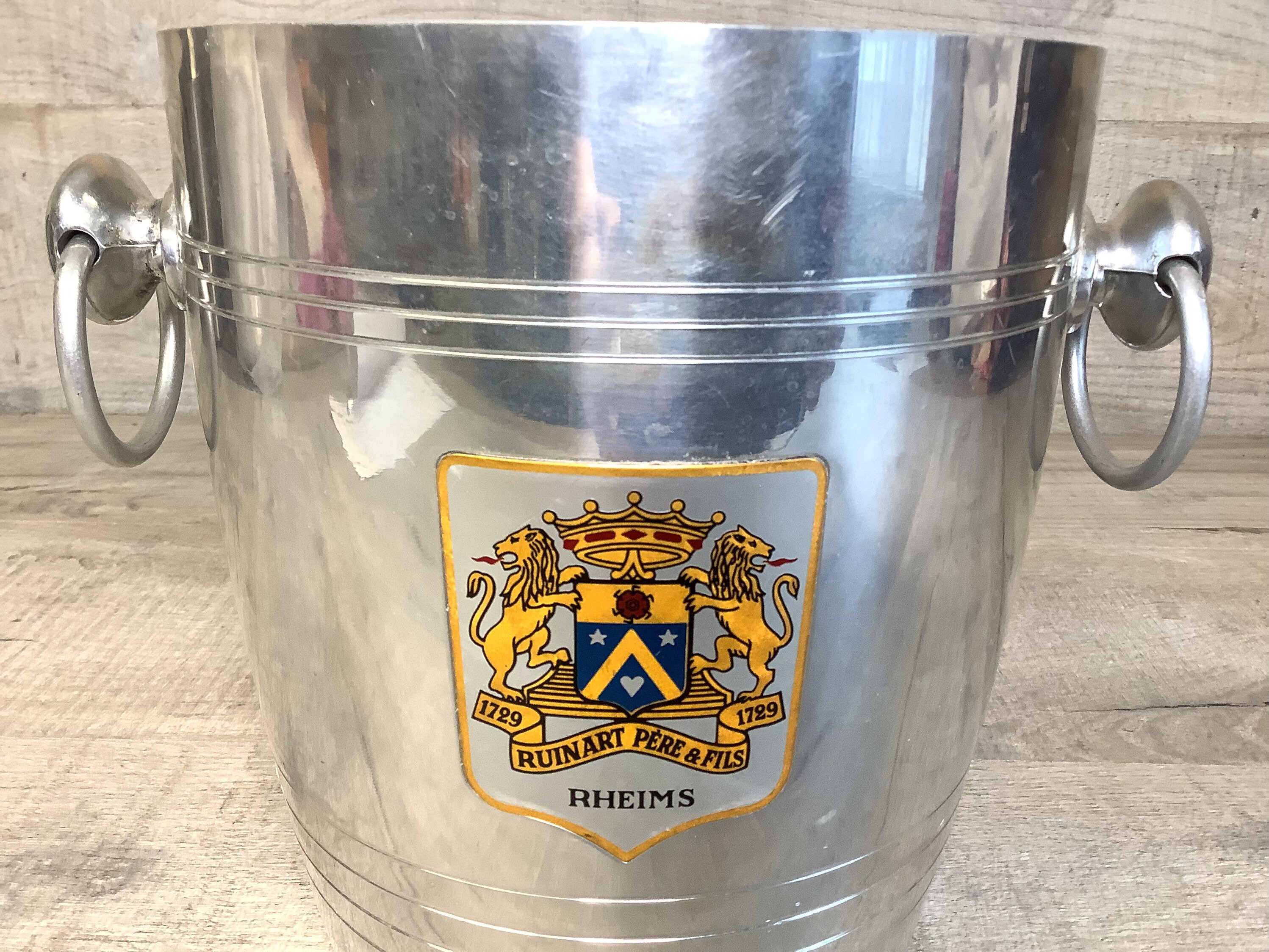 Vintage Champagne Bucket RUINART / Vintage Champagne Ice Etsy