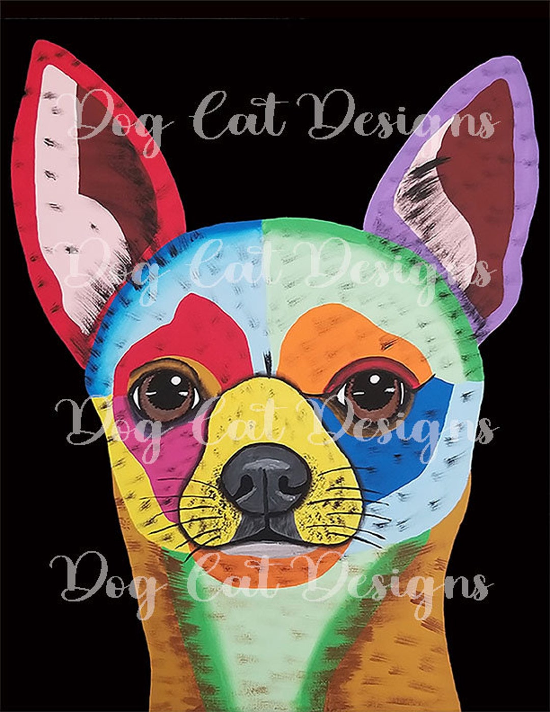 Dog Print Dog Painting Pride Dog Lover Animal Lover Gay - Etsy Dog Print Dog Painting Pride Dog Lover Animal Lover Gay - Etsy