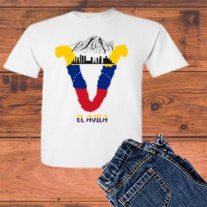 VENEZUELA. I remember cities of Venezuela. Flag. Venezuela. T-shirts El Ávila Caracas, Cerro El Ávila, gift, printable, SVG, Dxf, PNG, Pdf