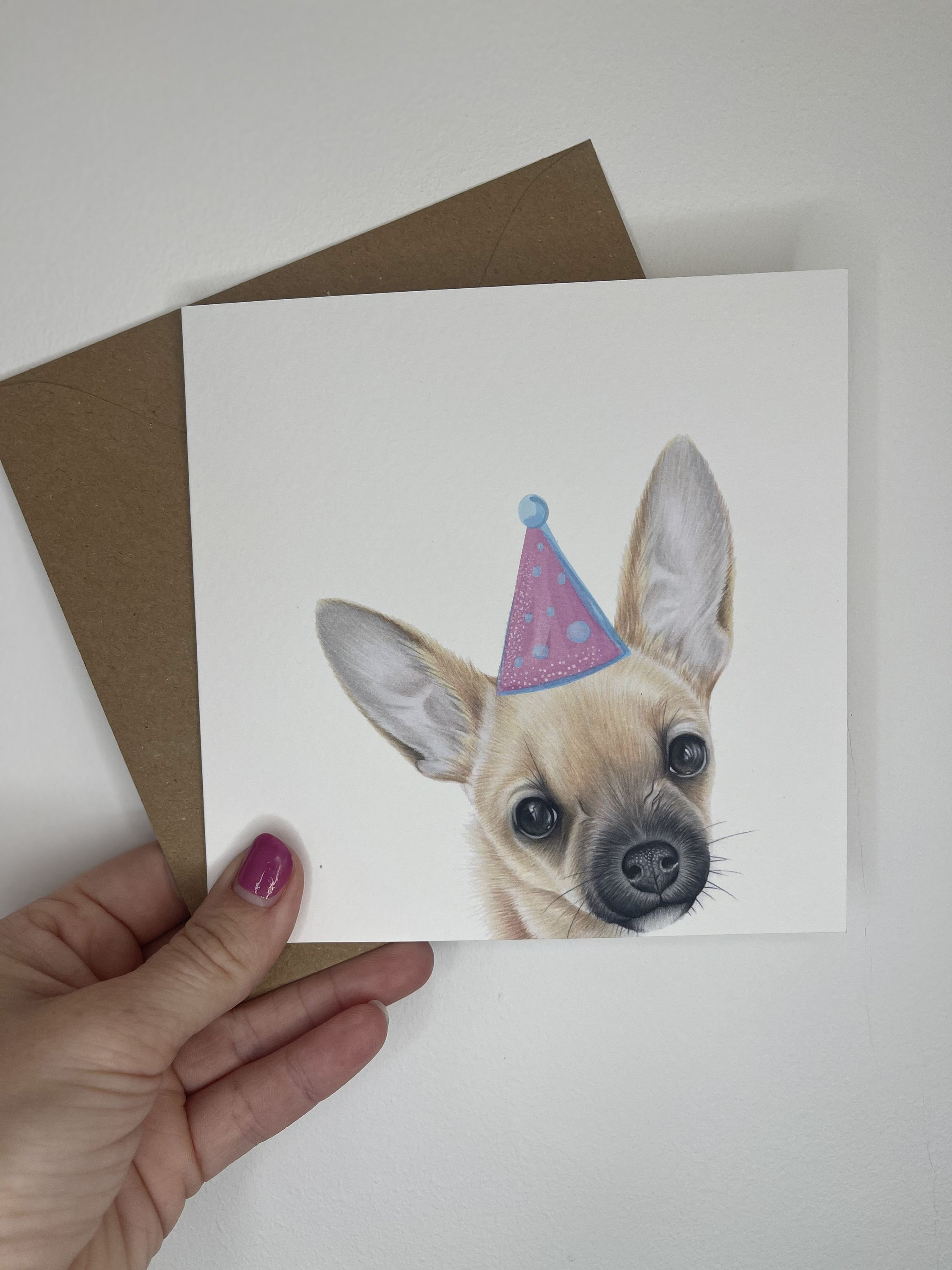 Chihuahua Birthday Card, Chihuahua Card, Chihuahua Blank Card ...