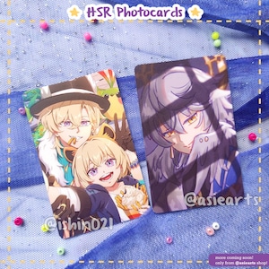 Honkai Star Rail HSR Fanmade Fotokarten von asiearts x ishin021