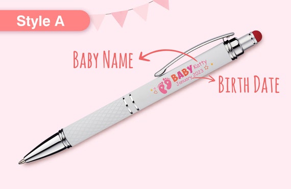 Baby Shower Pens, Personalized Pens, Pens 