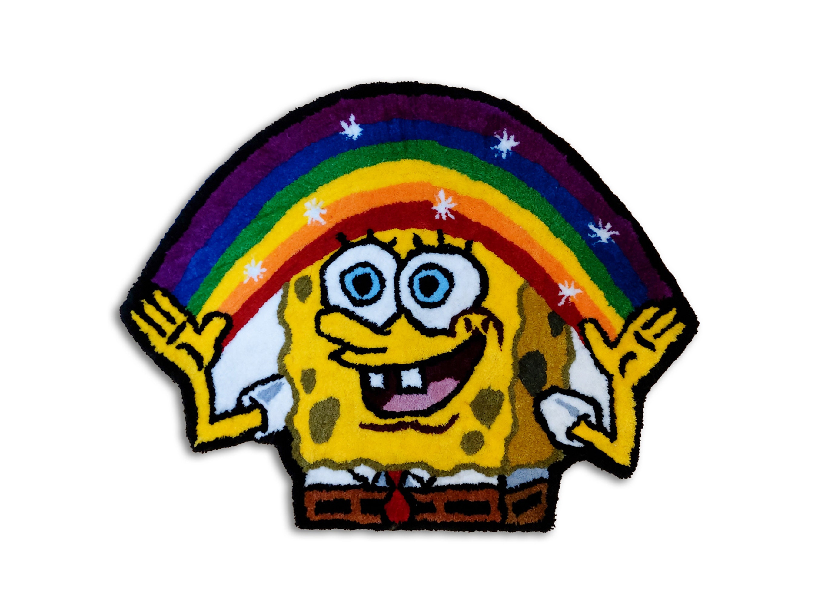 Spongebob RUG Spongebob Tufted Rug Cute Rug Etsy