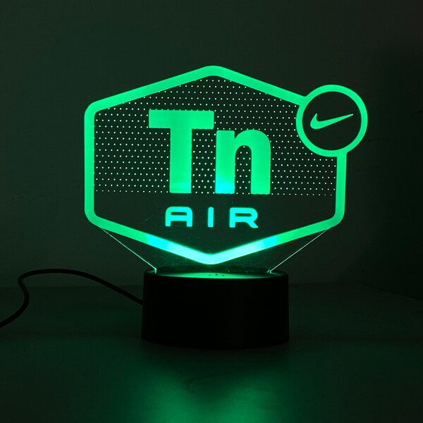 Nike TN logo Lampe Led Lumière | Lampe Nike Nuit