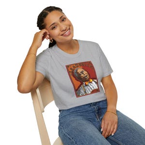 LEADBELLY Country Blues Singer Unisex  T Shirt,Leadbelly Folk Gospel Music Graphic Tee,Heddy Leadbetter American Musician Unisex T-Shirt