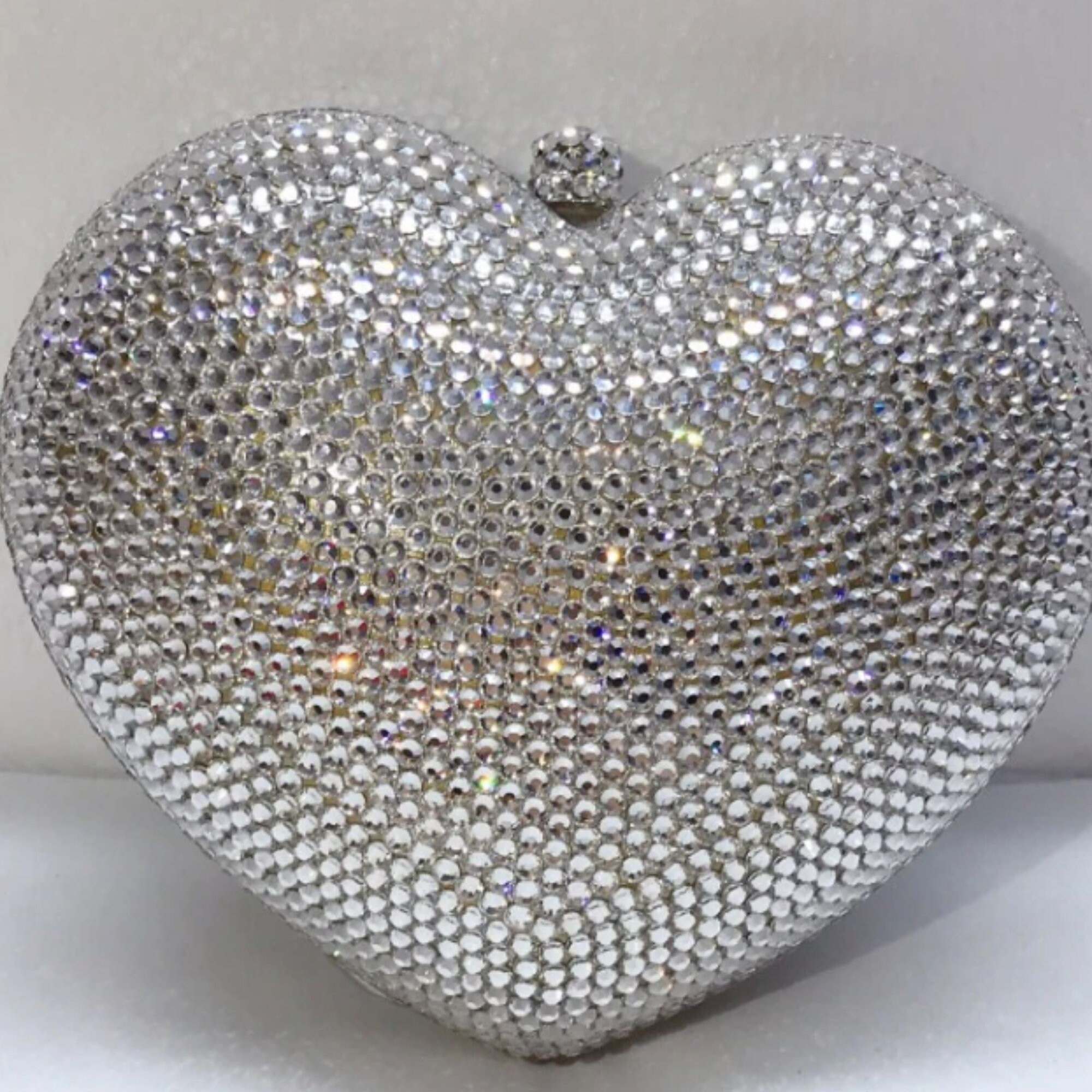 Plush Heart Shaped Clutch Bag – AfterAmour