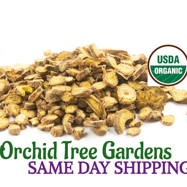 Astragalus Root Cut & Sfited UDSA ORGANIC Dried Herbs  Same Day Shipping!!!* Dried Herbs!!