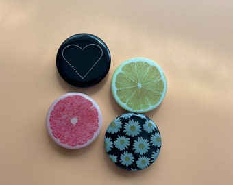 Citrus Orange & Grapefruit Phone Grip: Glossy UV Print Tablet Stand