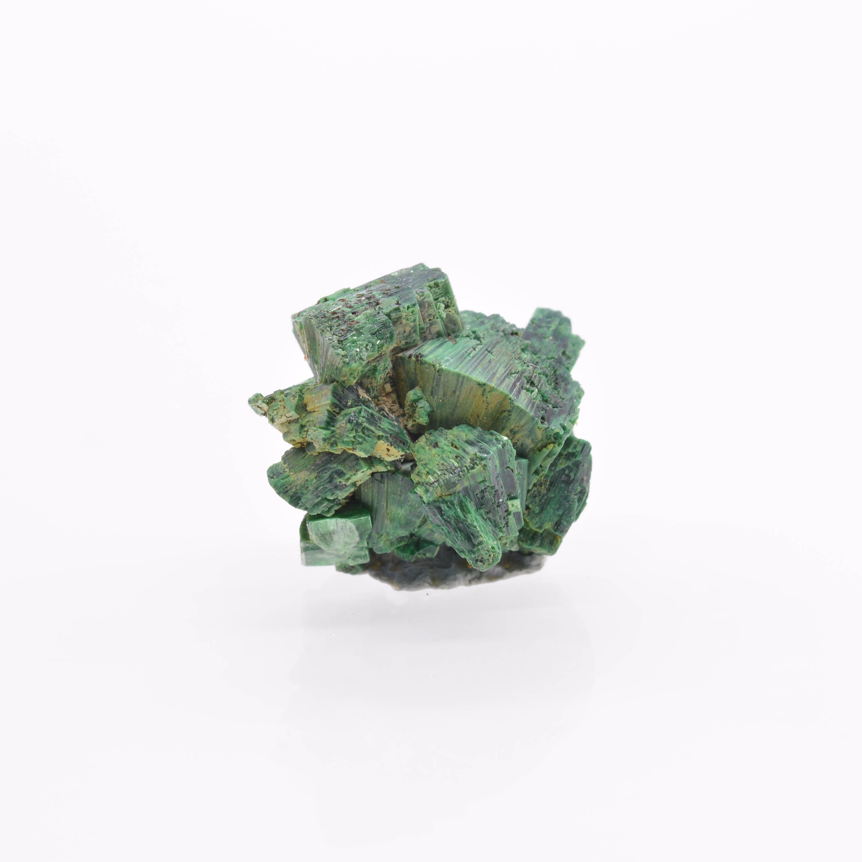 Torbernite, Mine de Margabal, Entraygues, Aveyron, France