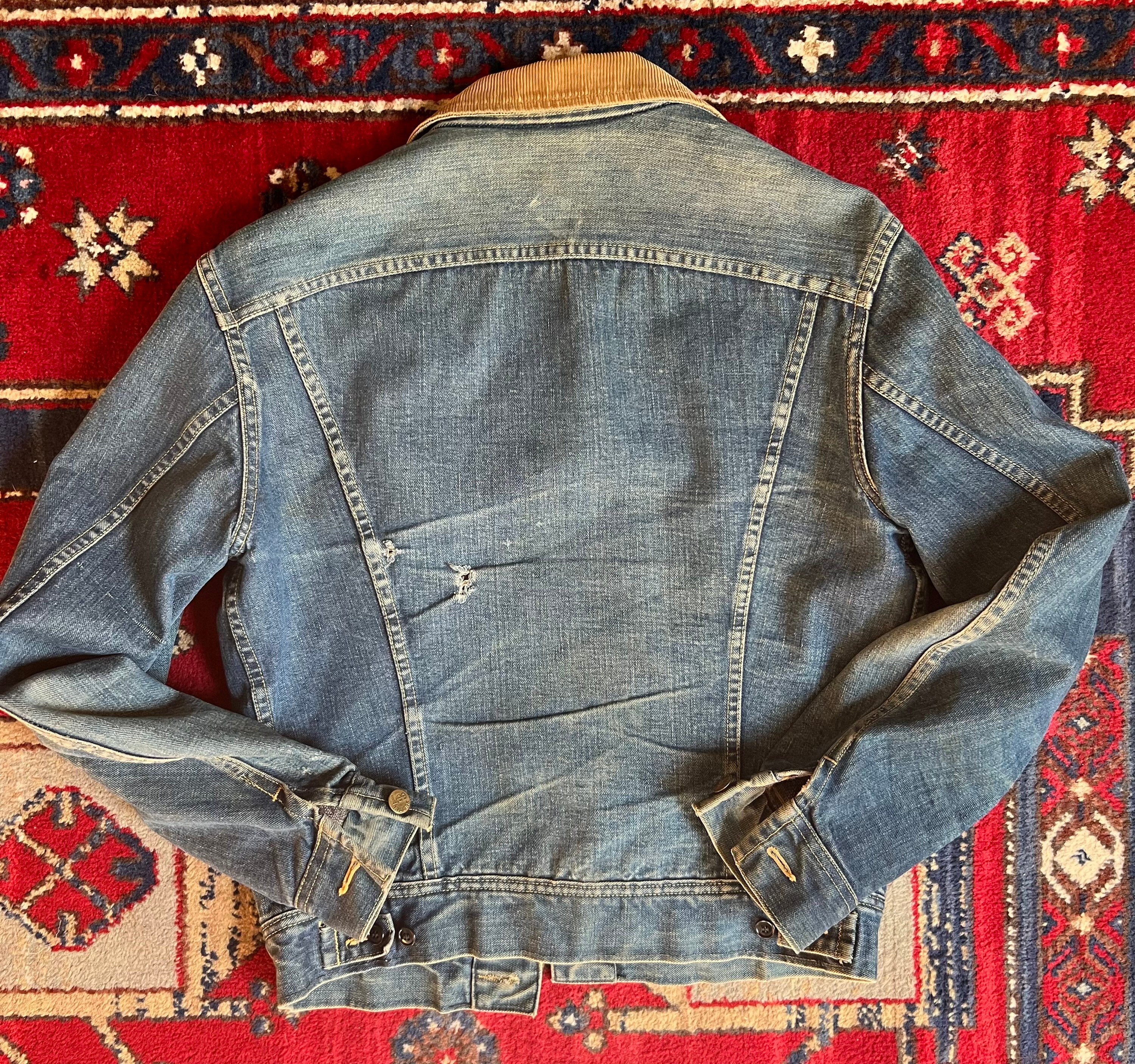 1960s Lee Storm Rider Denim Jacket - Etsy