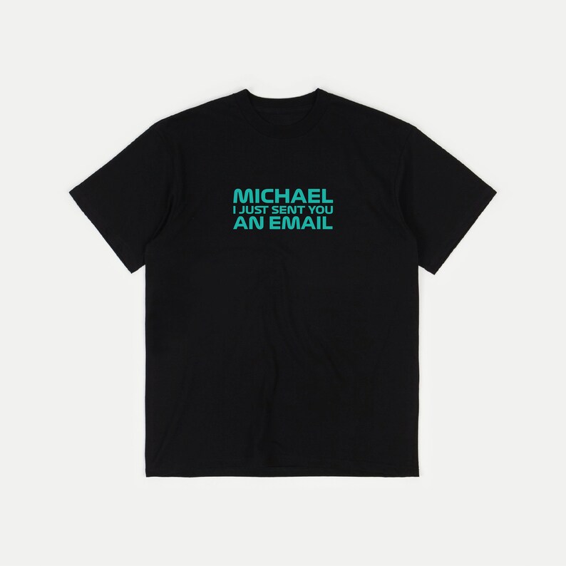 Toto Wolff "Michael, jag skickade just ett mejl till dig" Formel 1-racing-t-shirt | Motorsportkläder och bilnördar | F1 | Formel 1 bild 2