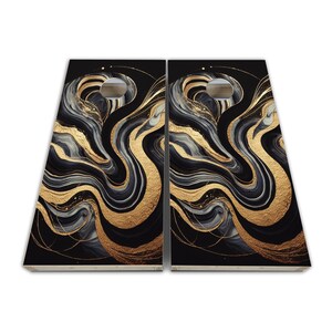 Agate Cornhole Wraps - Cornhole Wraps - Cornhole Skins - Vinyl Wrap - Laminated Set