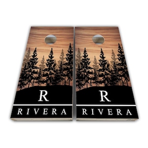 Personalisierter Name Kundenname Cornhole Wraps - Cornhole Wraps - Vinyl Wrap - Laminiertes Set