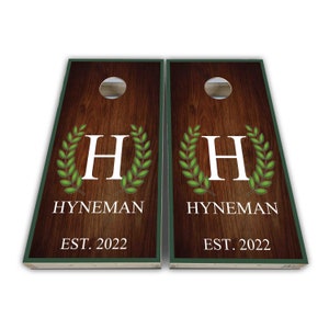 Personalized Name Custom Name Cornhole Wraps - Cornhole Wraps - Vinyl Wrap - Laminated Set Design15