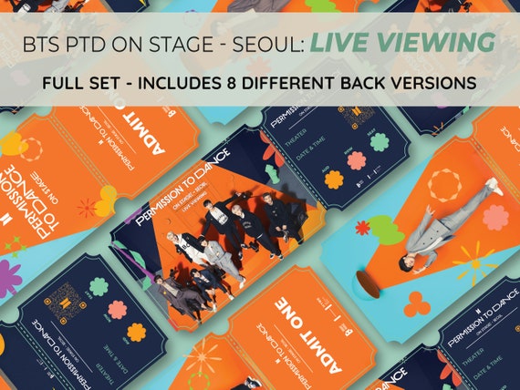 Seoul: Live Viewing - FULL Set - BTS PTD Permission to Dance 