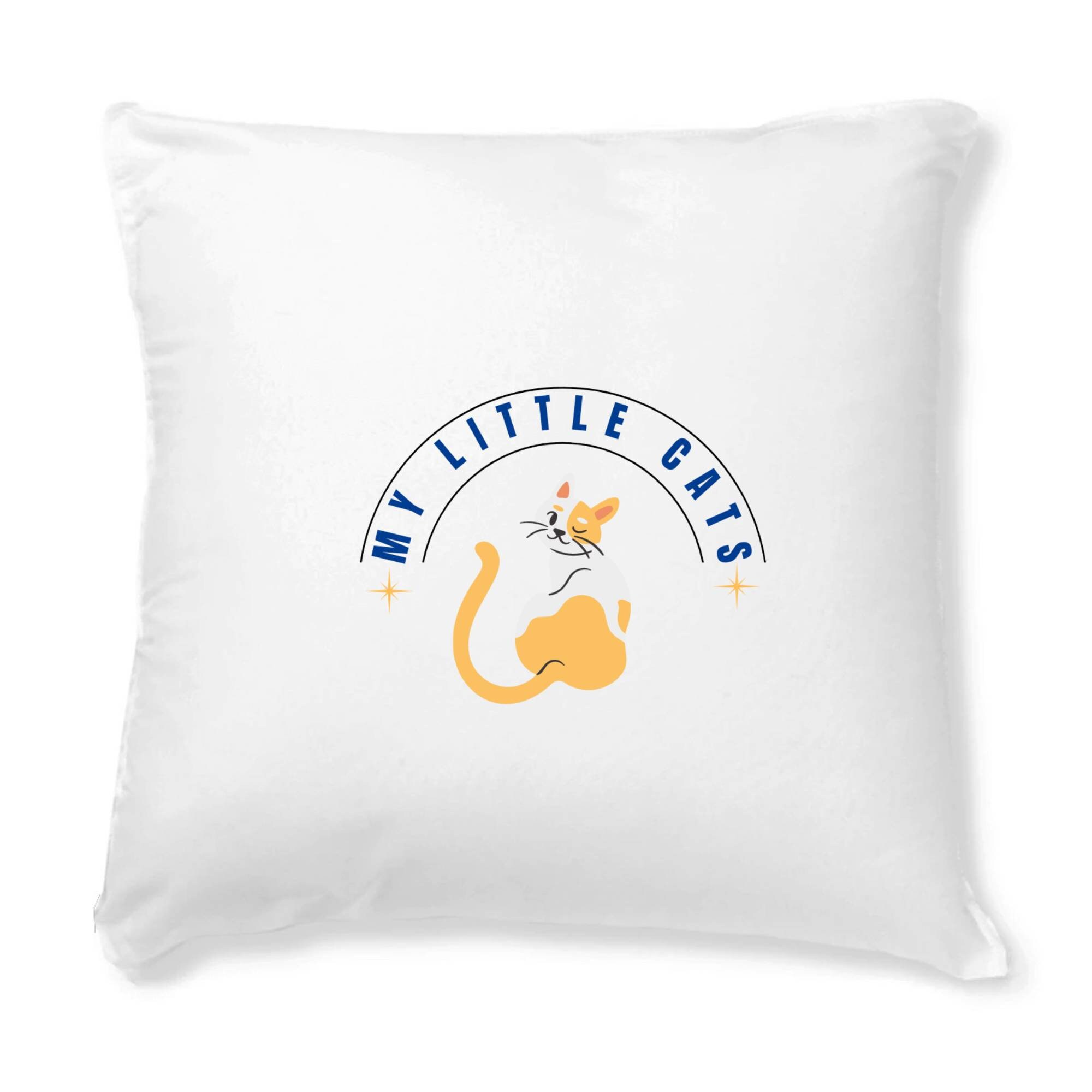 Coussin + Housse Chat Imprimé My Little Cats