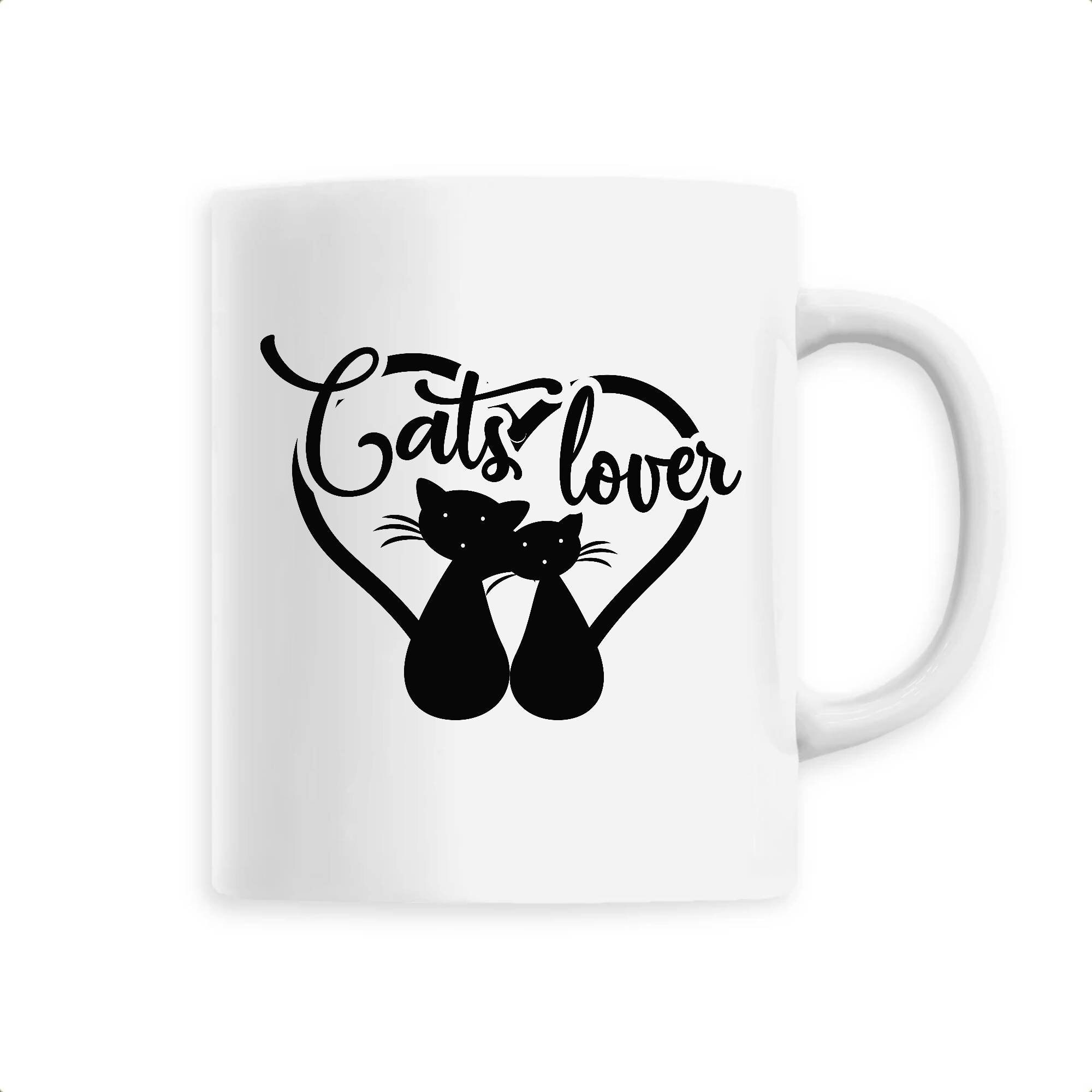 Mug Céramique Imprimé Cats Lover