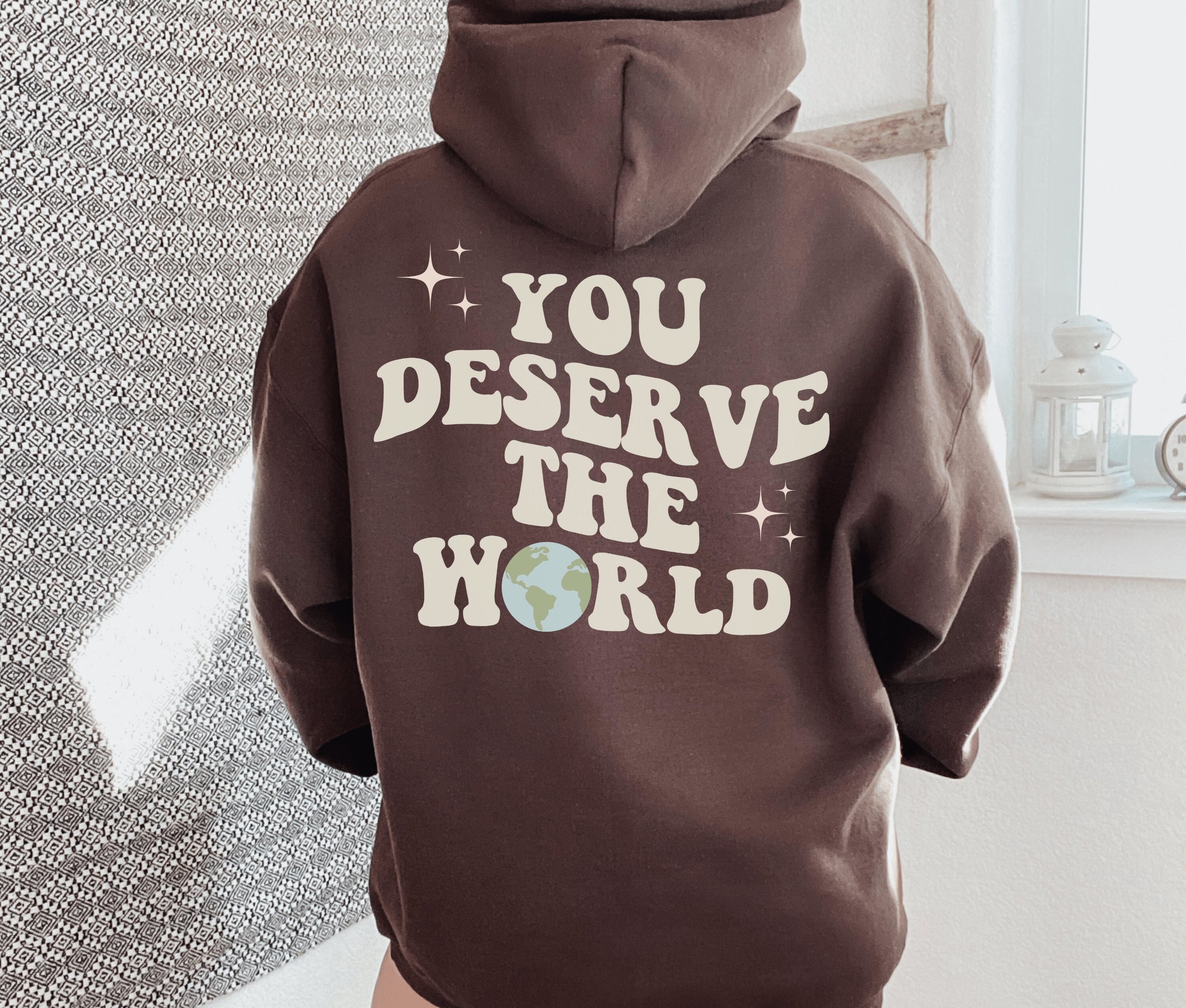 hoodies with writing on the back