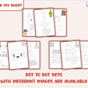 Printable Christmas Dot to Dot Holiday Activity for Kids Fun Christmas ...