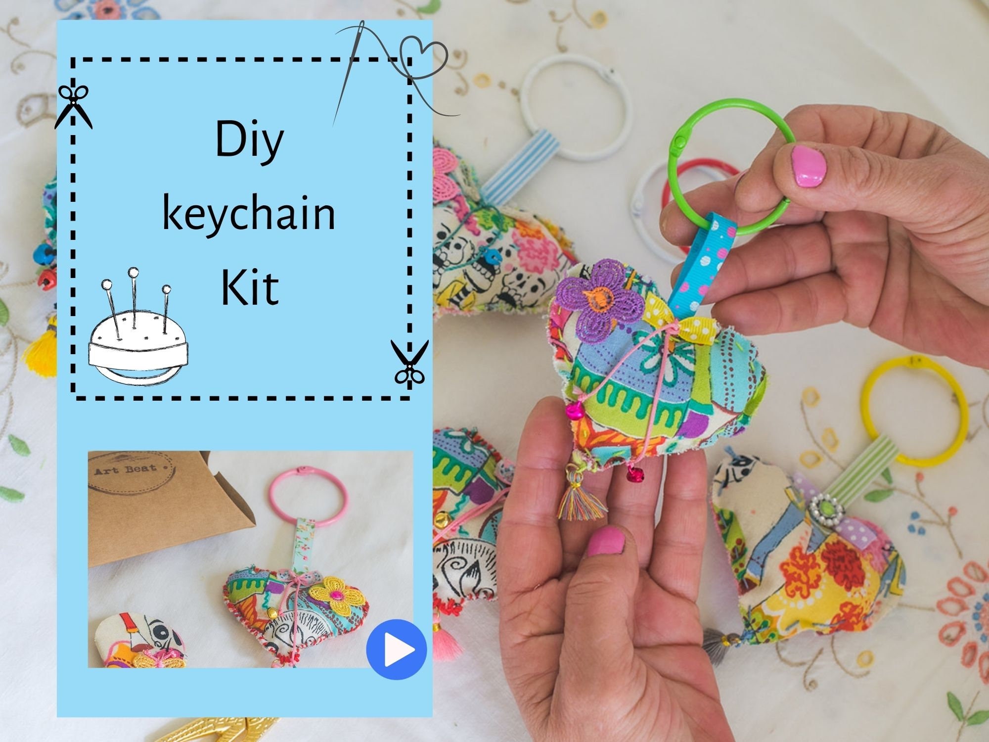 DIY Jewelry Kit, DIY Bracelet Kit for Adults, Handmade Kit